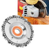 5/8in Grinder Wood Carving Disc Slot Cutting Sawing Blade Woodworking Tool Chain Plate