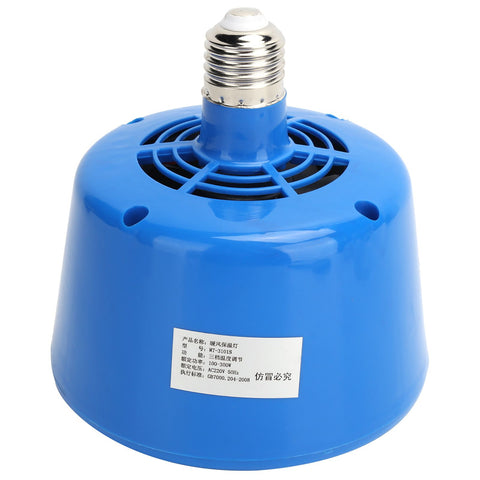 Piglet Heat Lamp 220V 100-300W Chicken Pet Heating Bulb Livestock Accessory Blue In Australia - Darrahopens