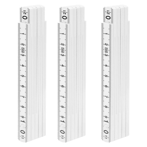 3Pcs Folding Ruler DIY Multi Angle Ruler Linear Measurement for Carpentry Tile Laying In Australia - Darrahopens