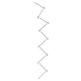 3Pcs Folding Ruler DIY Multi Angle Ruler Linear Measurement for Carpentry Tile Laying