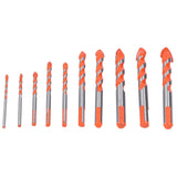 10PCS Multifunctional Drill Bits Set 3/4/5/6/6/8/10/12/14/16mm Triangular Drilling Bit for Wood In Australia - Darrahopens