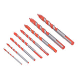 Drill Bit Set Multi Purpose Bits Accessory for Ceramic Tile Concrete Glass Drilling(8Pcs ) In Australia - Darrahopens