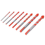 Drill Bit Set Multi Purpose Bits Accessory for Ceramic Tile Concrete Glass Drilling(8Pcs ) In Australia - Darrahopens