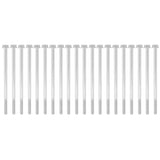 20pcs M6 x 120mm Hex Extended Motor Screw Hex Head Long Screw for Agriculture Household In Australia - Darrahopens