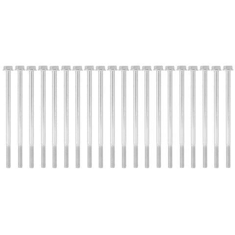 20pcs M6 x 120mm Hex Extended Motor Screw Hex Head Long Screw for Agriculture Household In Australia - Darrahopens