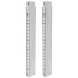 2Pcs 2m Folding Carpenters Ruler Lightweight Compact Measuring Stick Woodworking Tool In Australia - Darrahopens