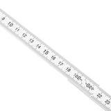 2Pcs 2m Folding Carpenters Ruler Lightweight Compact Measuring Stick Woodworking Tool