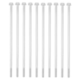 10Pcs Long Flange Bolt M8x235 Hex Head Flange Screw Gasoline Generator Replacement Parts In Australia - Darrahopens