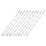 10Pcs Long Flange Bolt M8x235 Hex Head Flange Screw Gasoline Generator Replacement Parts