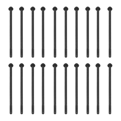 20PCS M6x175 Long Bolts Flange Bolts Threaded Bar Gasoline Diesel Generator Parts