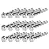 30Pcs M8x55 Screws Cylinder Bolt Accessory for 168F/170F 2kw‑3kw Gasoline Generator