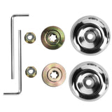 2Set Gear Case Thrust Plate Gasket Collar Nut Kit Lawn Mower Brush Cutter Accessory