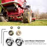 2Set Gear Case Thrust Plate Gasket Collar Nut Kit Lawn Mower Brush Cutter Accessory
