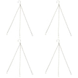 4Pcs Hanging Chain with Hooks 304 Stainless Steel Garden Flower Pot Plant Hangers Replacement In Australia - Darrahopens