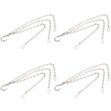 4Pcs Hanging Chain with Hooks 304 Stainless Steel Garden Flower Pot Plant Hangers Replacement In Australia - Darrahopens