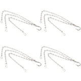 4Pcs Hanging Chain with Hooks 304 Stainless Steel Garden Flower Pot Plant Hangers Replacement In Australia - Darrahopens