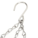 4Pcs Hanging Chain with Hooks 304 Stainless Steel Garden Flower Pot Plant Hangers Replacement