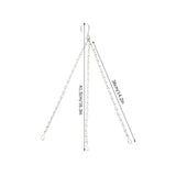 4Pcs Hanging Chain with Hooks 304 Stainless Steel Garden Flower Pot Plant Hangers Replacement
