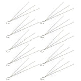 10Pcs Hanging Chain with Hooks Single 8-Strand Iron Garden Flower Pot Plant Hangers Replacement In Australia - Darrahopens