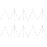 10Pcs Hanging Chain with Hooks Single 8-Strand Iron Garden Flower Pot Plant Hangers Replacement In Australia - Darrahopens