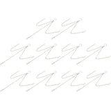 10Pcs Hanging Chain with Hooks Single 8-Strand Iron Garden Flower Pot Plant Hangers Replacement In Australia - Darrahopens