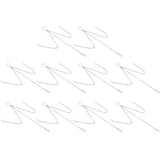 10Pcs Hanging Chain with Hooks Single 8-Strand Iron Garden Flower Pot Plant Hangers Replacement In Australia - Darrahopens