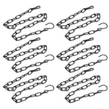 6Pcs Garden Planter Hanging Chain Flower Pot Basket Replacement Iron Sling Chain with Hook In Australia - Darrahopens