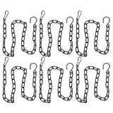 6Pcs Garden Planter Hanging Chain Flower Pot Basket Replacement Iron Sling Chain with Hook In Australia - Darrahopens