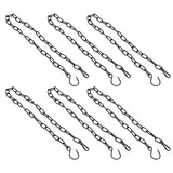 6Pcs Garden Planter Hanging Chain Flower Pot Basket Replacement Iron Sling Chain with Hook In Australia - Darrahopens