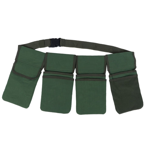 Garden Tool Storage Bag Waist Belt Hanging Pouch 4‑Pockets Organizer Gardening Supplies In Australia - Darrahopens