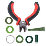 8Pcs set Flower Arrangement Kit Floral DoubleSided Tape Wire Cutter for Bouquet Stem Wrapping In Australia - Darrahopens