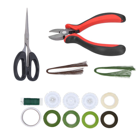 14Pcs set DIY Floral Tool Set Band DoubleSided Adhesive Tape Paint Line Flower Arrangement Tool In Australia - Darrahopens