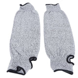 1 Pair 45cm Arm Protection Sleeve 5 Protection Grade Cut Resistant Safety Arm Guard for Garden
