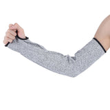 1 Pair 45cm Arm Protection Sleeve 5 Protection Grade Cut Resistant Safety Arm Guard for Garden