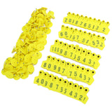 No.001‑100 Farm Pig Ear Tag Livestock Ear Tag Labels Set Poultry Breeding Supplies