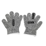 3 Pairs Cut Resistant Gloves Children Gardening Outdoor Activities Cut Proof Work Gloves