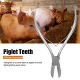 Stainless Steel Straight Head Piglet Teeth Cutter Pig Tooth Scissor Piglet Clipper Forceps In Australia - Darrahopens