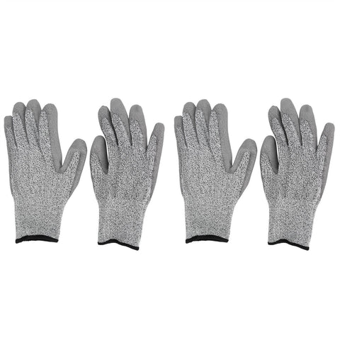 2pairs Waterproof Gardening Gloves Cut Resistant Reusable Working Protective Gloves