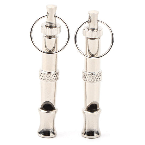 2pcs Stainless Steel Ultrasonic Whistle Portable Trainer Training Tool for Dog Pigeons Birds In Australia - Darrahopens