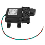 12V 120W 8L High Flow Diaphragm High Pressure Pump Dual Core with Copper Connector