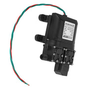 12V 120W 8L High Flow Diaphragm High Pressure Pump Dual Core with Copper Connector