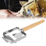 Beehive Honey Scraper Double Head Uncapping Fork Shovel Tool Beekeeping Equipment