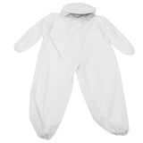 OnePiece Beekeeping Suit Protective Clothes with Dual Zippers Beekeeping Supplies White In Australia - Darrahopens