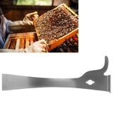 Stainless Steel Beehive Frame Cleaner Honey Scraper Knife Beekeeping Apiculture Tool