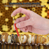 25Pcs Beekeeping Larvae Grafting Needle Bee Queen Rearing Tool Apiculture Equipment