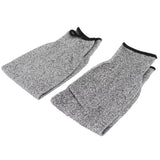 1 Pair 45cm Cut Proof Sleeves Cut Resistance Level 5 Arm Protector Sleeve for Gardening