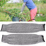 1 Pair 45cm Cut Proof Sleeves Cut Resistance Level 5 Arm Protector Sleeve for Gardening