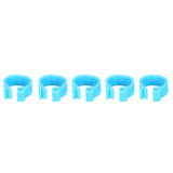 001‑100 Numbered Bird Leg Bands 8mm Poultry Identify Rings Accessory for Birds PigeonsBlue