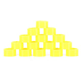 200Pcs 10mm Pigeons No Word Leg Ring Poultry Foot Clip Identification Ring Birds SuppliesYellow In Australia - Darrahopens