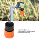 12Pcs Hose Quick Coupling Connector Fitting G3/4 Female Thread Garden Irrigation Accessory